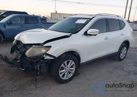 2015 Nissan Rogue Sv из США, поврежденный, VIN 5N1AT2MV8FC909863